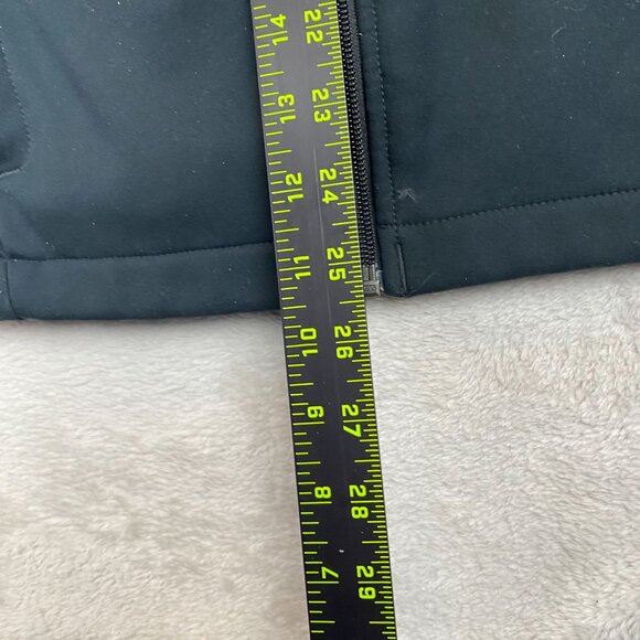 Columbia Mens Full Zip Jacket Size L Outdoor Wear Black Gorpcore Camping Fishing - Picture 4 of 7